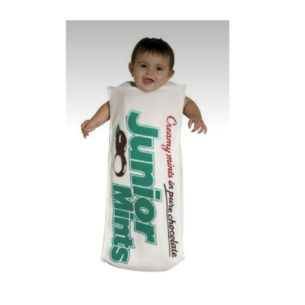 NEW Rasta Imposta Baby Junior Mints Candy Bunting Costume